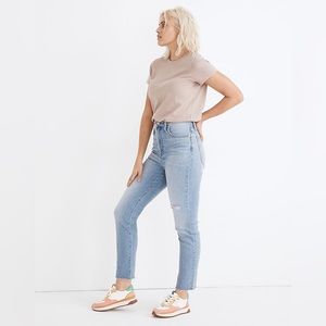 Madewell The Perfect Vintage Jean in Coffey Wash: Worn-In Edition